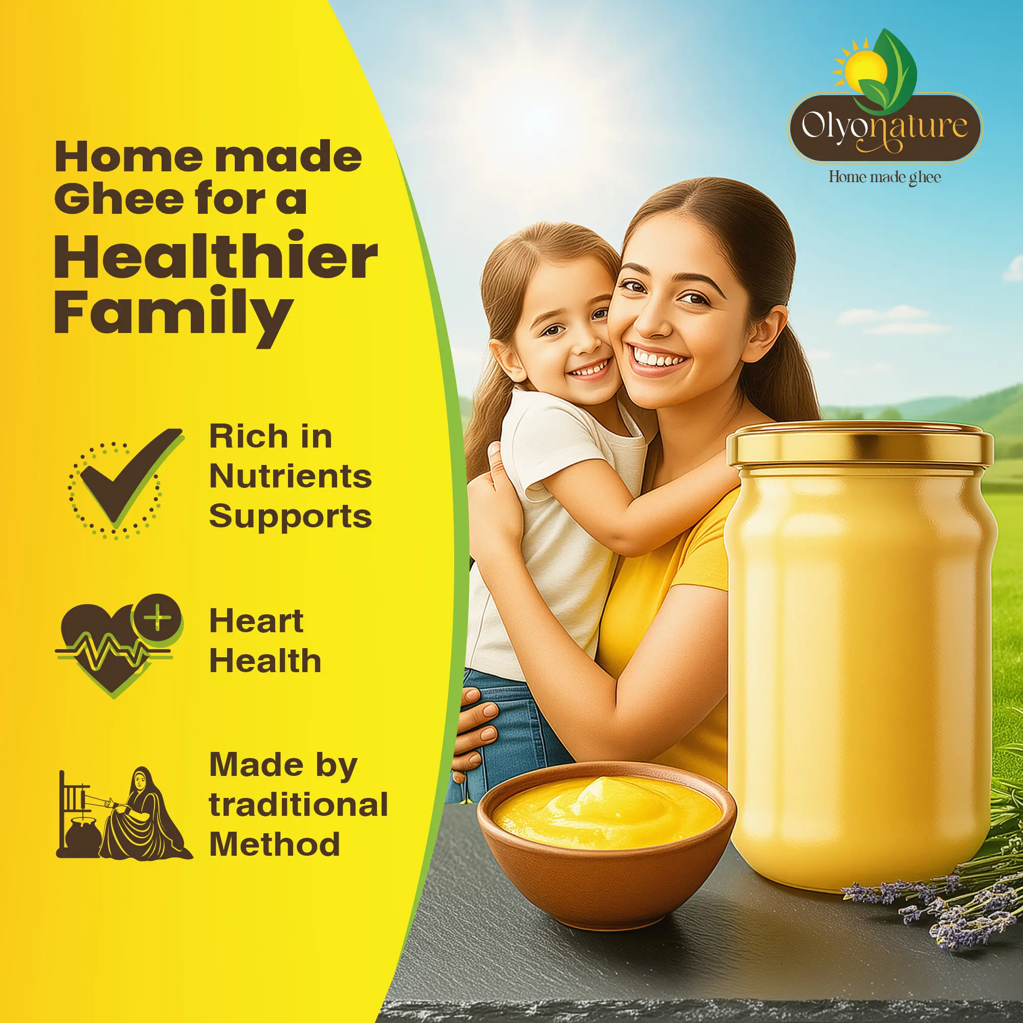 olyonature desi cow ghee